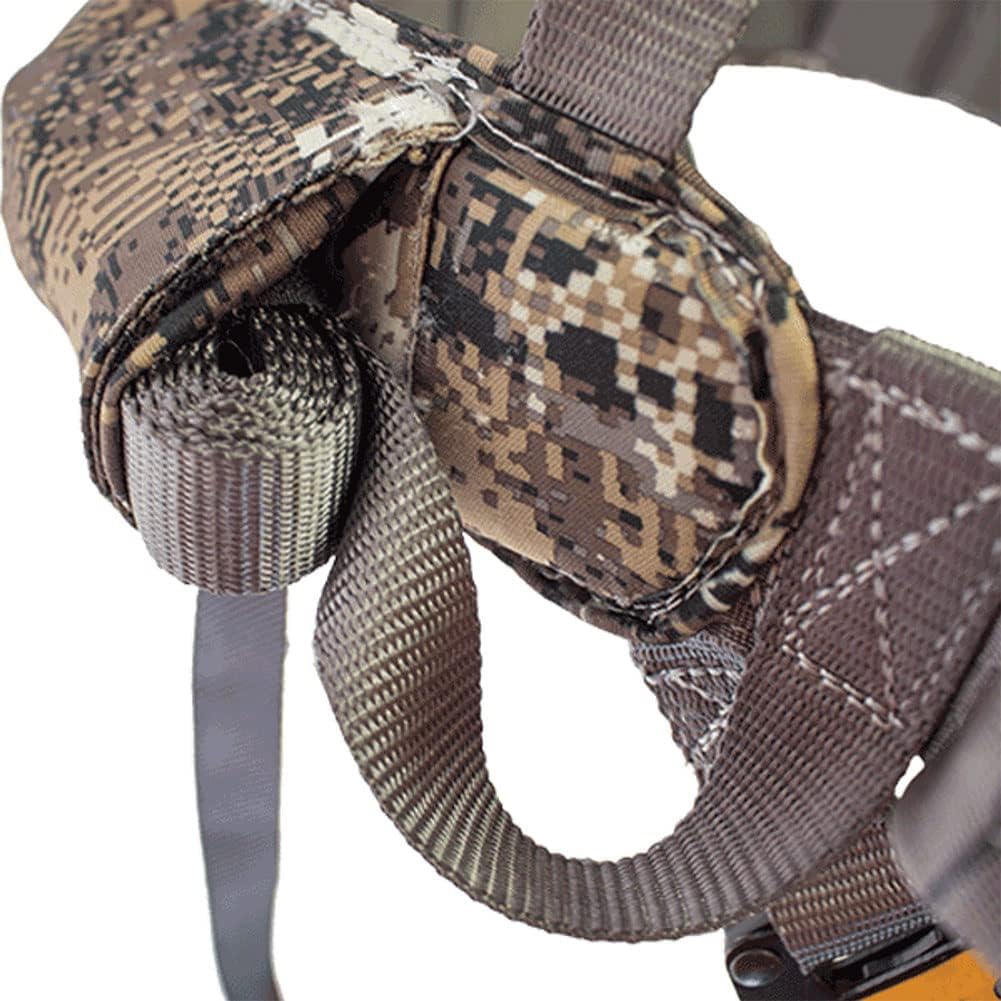 Muddy Hunting Tree Stand Safety Systems Lightweight Padded Nylon Whitetail Deer Quick-Release Ambush Optifade Elevated II Harness : Sports & Outdoors