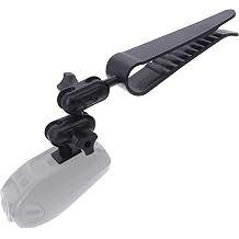 Dash Cam Sun Visor Mount Holder/w Various Joints for Yi/Rexing/Falcon/Z-Edge/Old Shark/VANTRUE/Rove/AUKEY/APEMAN/KDLINKS/WheelWitness/Transcend/TaoTronics 99% On-Dash Cameras Suitable