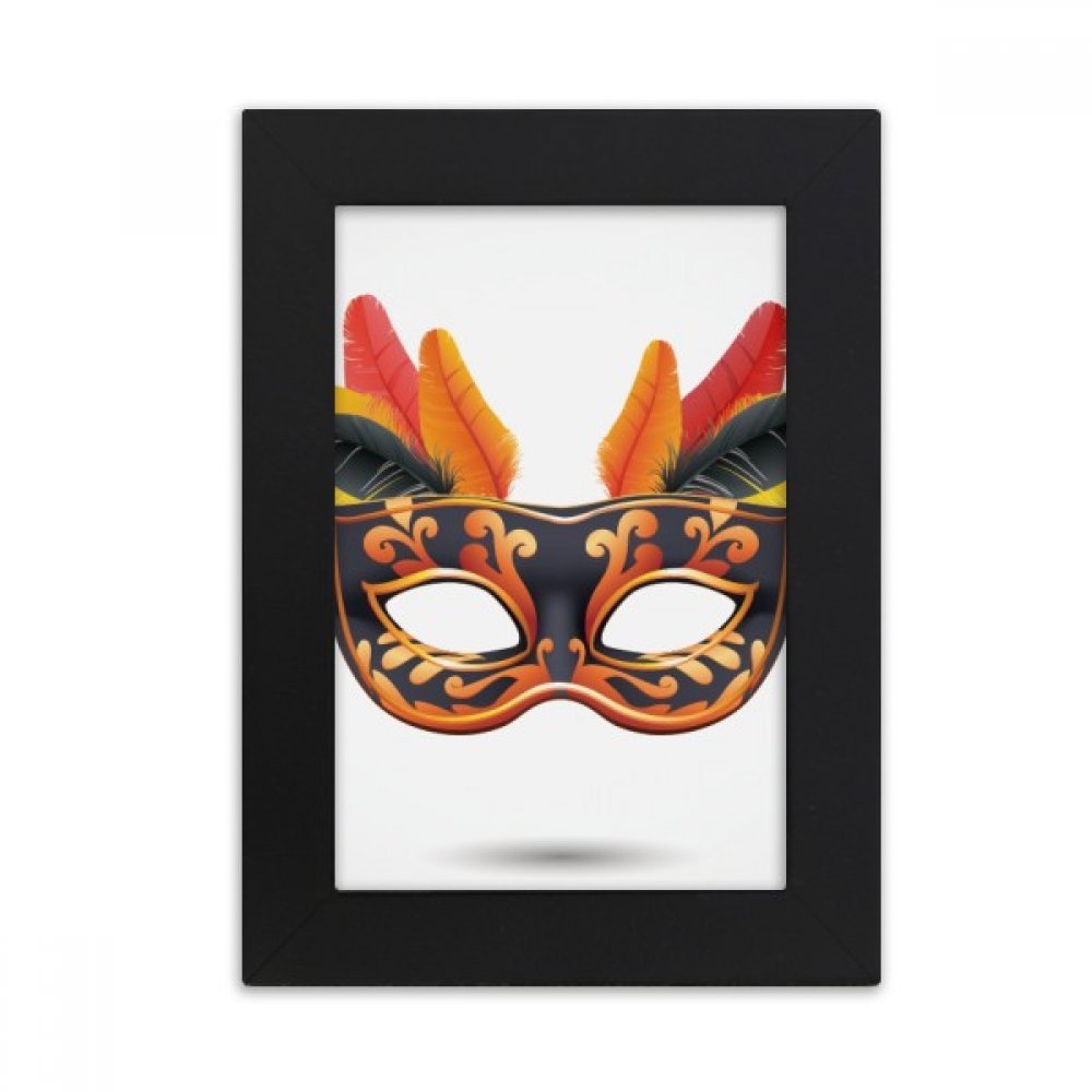 Cadre Photo 4x6 Pouces Carnaval Venise Art Multicolor