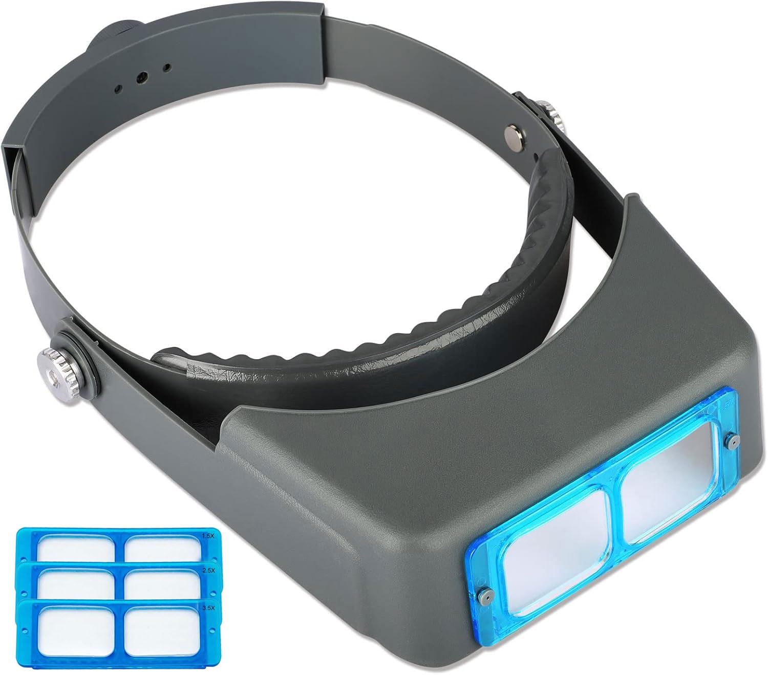 Lente d'ingrandimento professionale binoculare in vetro ottico 1,5x-3,5x per riparazioni