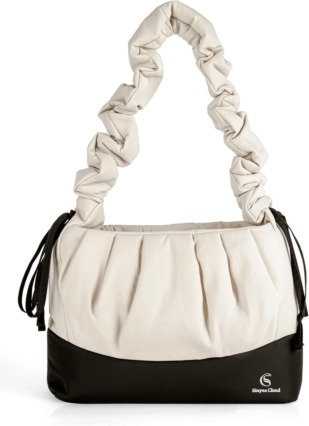 Small Puffer Shoulder Bag for Women, Lightweight Puffy Handbags with Adjustable Strap, Quilted Crossbody Bags Hobo Bag