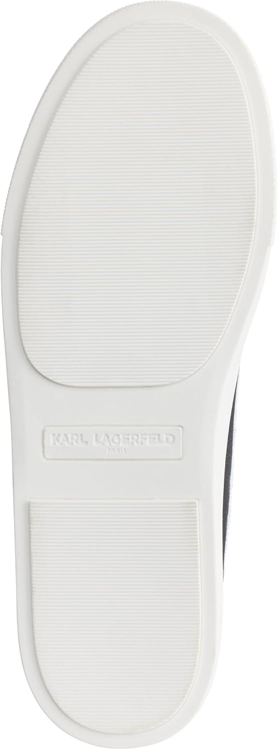 Karl Lagerfeld Womens Cate Pins Lace Up Sneaker - Image 4