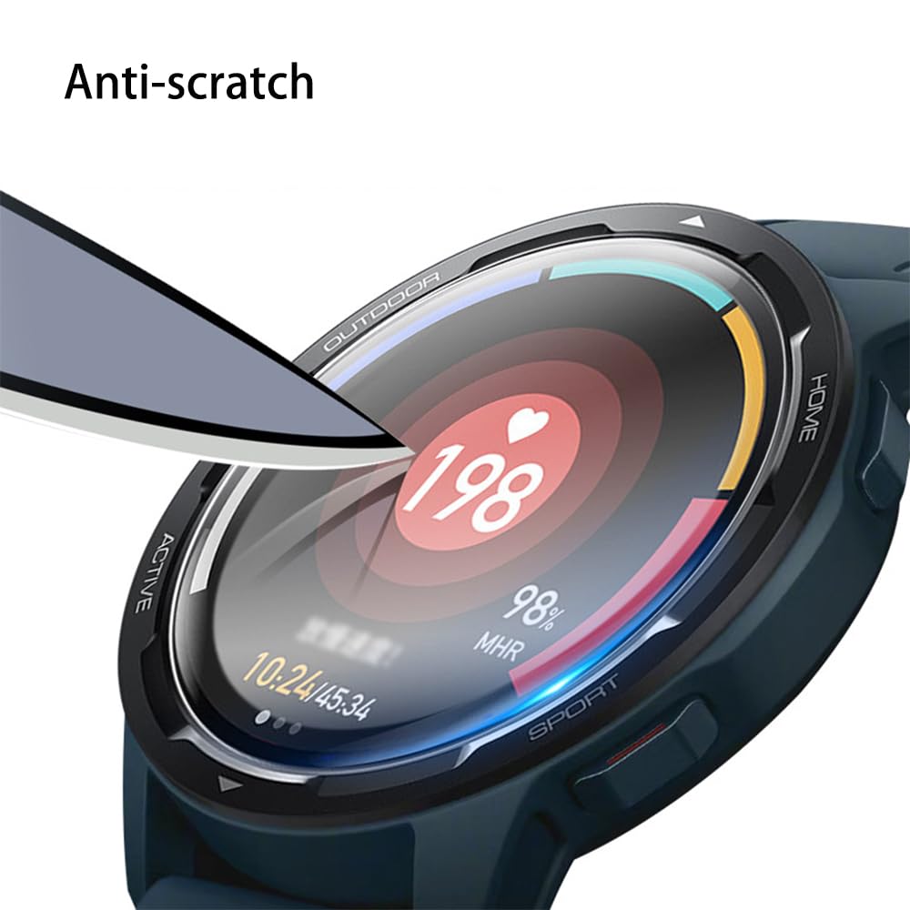 dla [4 Pack] Garmin Fenix 8 51mm Ochraniacz Ekranu, HD Clear Szkło Hartowane do Ochrony Ekranu, [Anti-Scratch]-Clear
