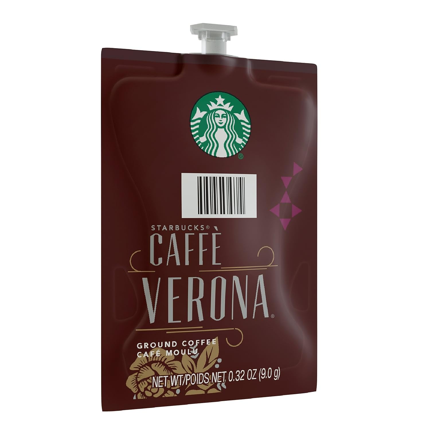 FLAVIA Starbucks Caffe Verona Coffee Freshpacks, .32 oz., 80/Carton (MDR10098) (SX03)