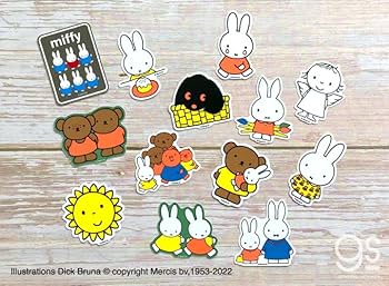 みっふぃ！ ミッフィー miffy ミニ巾着袋（誕生日） 絵本シリーズ オレンジ