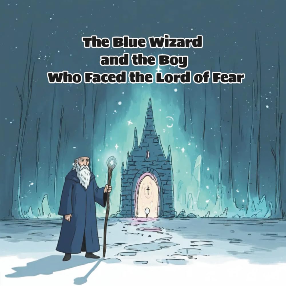 The Blue Wizard and the Boy Who Faced the Lord of Fear: a little boy standing alone in a void of darkness—his dream filled with trembling light and ... The wizard whispered, “Someone is in danger.”