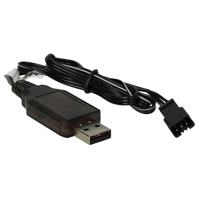 Foto 8 de 8 de vhbw Cable de Carga USB para baterías CR con conexión SM-3P para Modelos CR