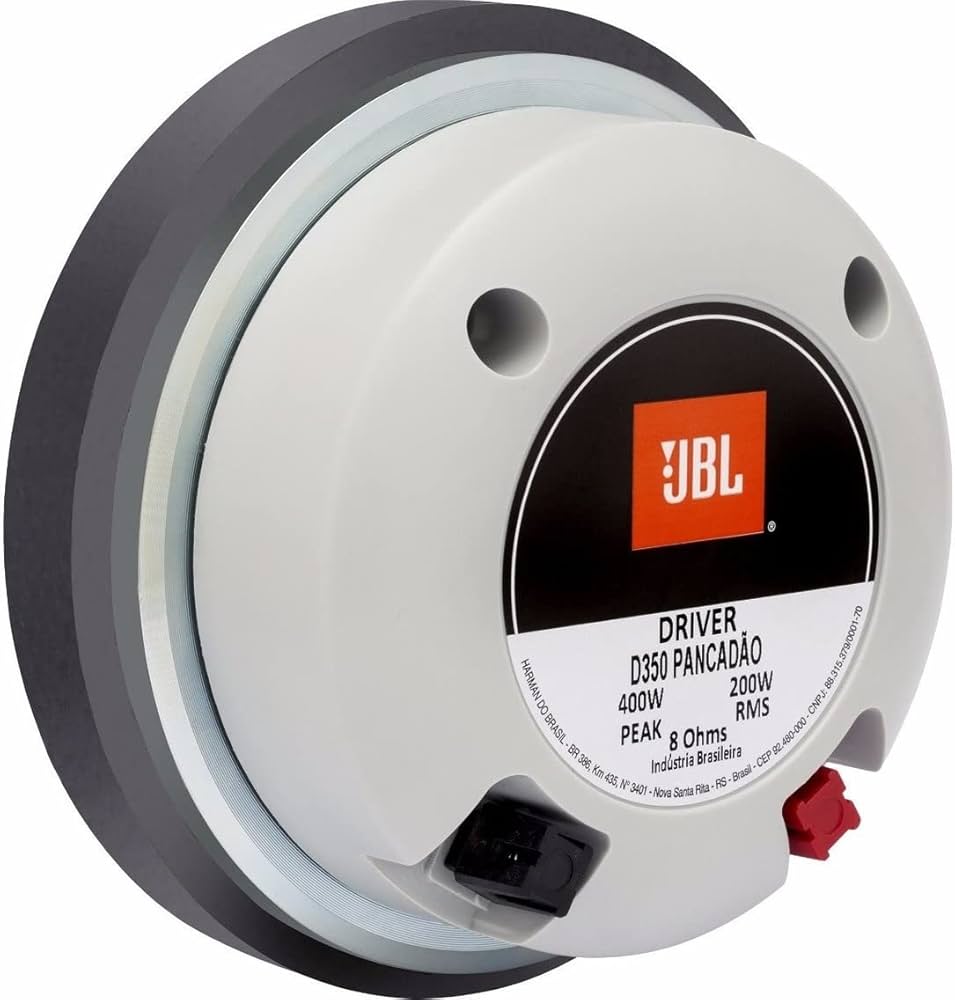 Alto Falante, 8 Ohms, 150W Rms, Jbl, D350 28031095, Prateado