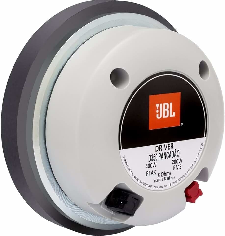 Alto Falante, 8 Ohms, 150W Rms, Jbl, D350 28031095, Prateado