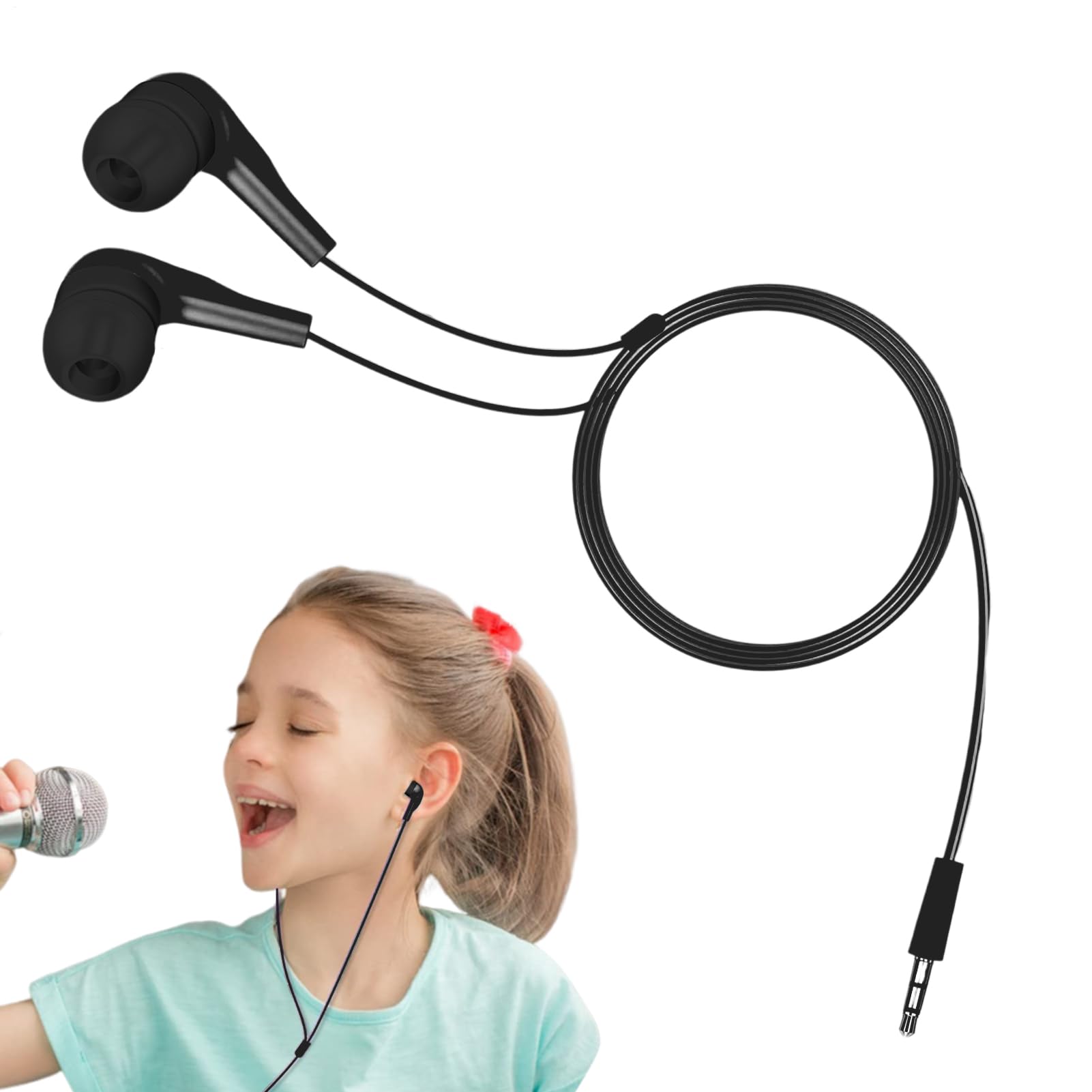 Con cavo | Jack da 3,5 mm con filo per la scuola -, collegare, auricolari per bambini per studenti scolastici
