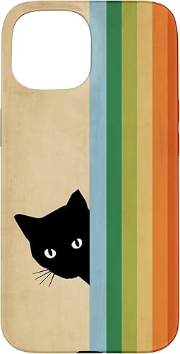 Miniatura 10 de Carcasa para iPhone 11, diseño de gatito, color negro