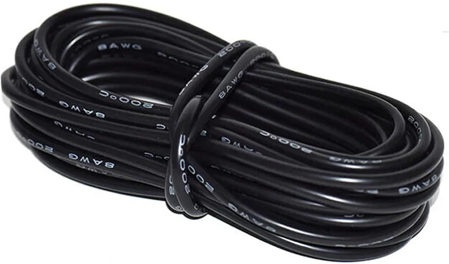 Super Soft Silicone Cable Household Battery Copper Wire 1.3mm2~25mm2 4AWG 8AWG 12AWG 16AWG Solar Power Inverter Extension Cord(Red,3 METER_16 AWG - 1.3MM2)