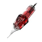 CNC 5RLT Tattoo Cartridges Needles 10 Bugpin 5 Round Liner Super Tight X-Taper Needle 20Pcs Disposable Cartridge with Membrane EN04X-20-1005RLT
