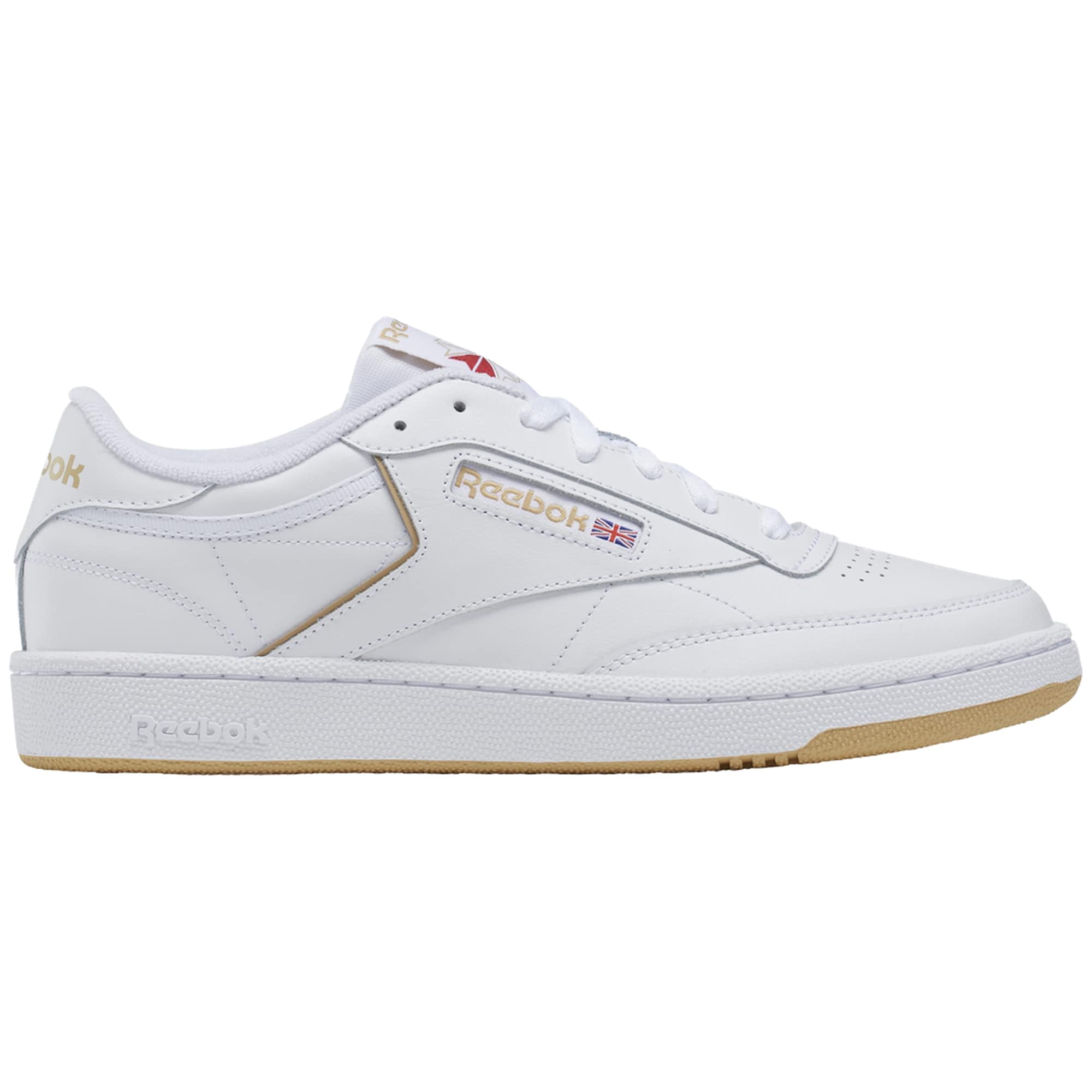 Reebok Club C 85 Tennis Shoes for Women - White Womens Sneakers