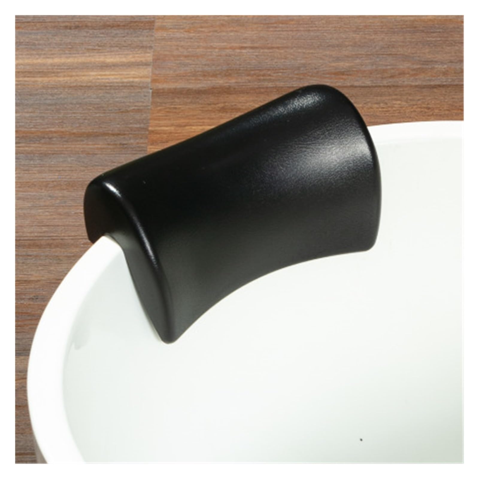 Reposacabezas De Almohada De Bañera Almohada Curva para Bañera Impermeable Resistente A La Humedad Y Fácil De Limpiar Almohada Cervical para Bañera(Negro)