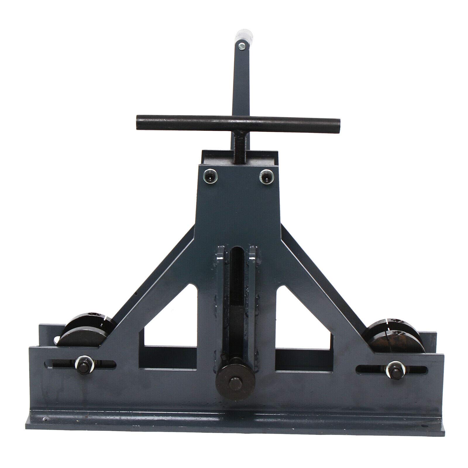 RANZIX Manual Roll Bending Machine - TR40 Tube Bender,Rectangular Manual Pipe Bender,Flat Pipe Bending Machine,Universal Metal Rod Bender for Steel Brass Cooper Aluminum