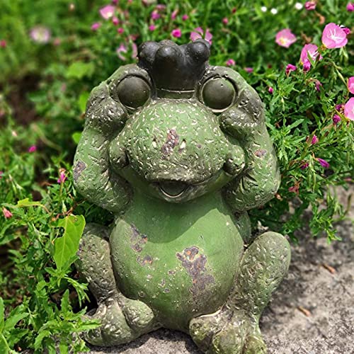 Statue grenouille extérieur ornement jardin résine pour décoration de paysage