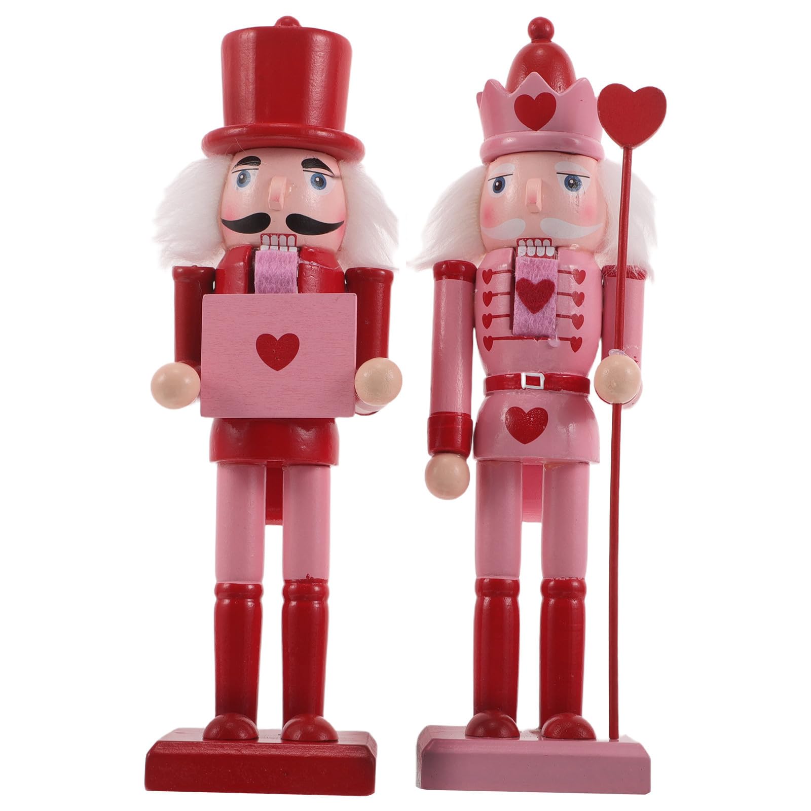 Figurines en bois 25 cm Cabilock : l'ornement compact pour table de fête réussie