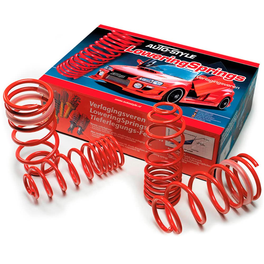 AutoStyle lowering springs compatible with BMW 2-Series F22 Coupé M240i xDrive 09/2015-25/25mm