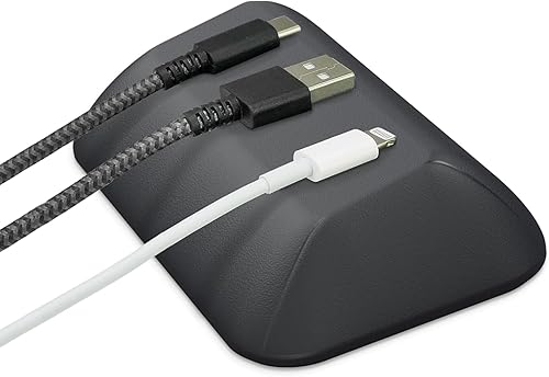 Miniatura 16 de Smartish® Soporte Magnético para Cables - Organizador Cable Wrangler Relleno de Media con Clips Magnéticos para Gestión de Cargadores en Escritorio,