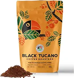 Black Tucano Coffee Café Especial Black Tucano Honey Coffee Torrado E Moído 250G
