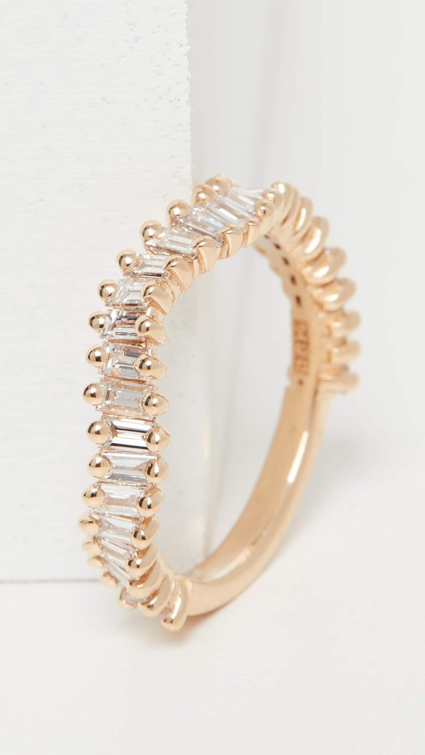 Suzanne Kalan Women's 18k Yellow Gold Way Wave Ring - Image 2