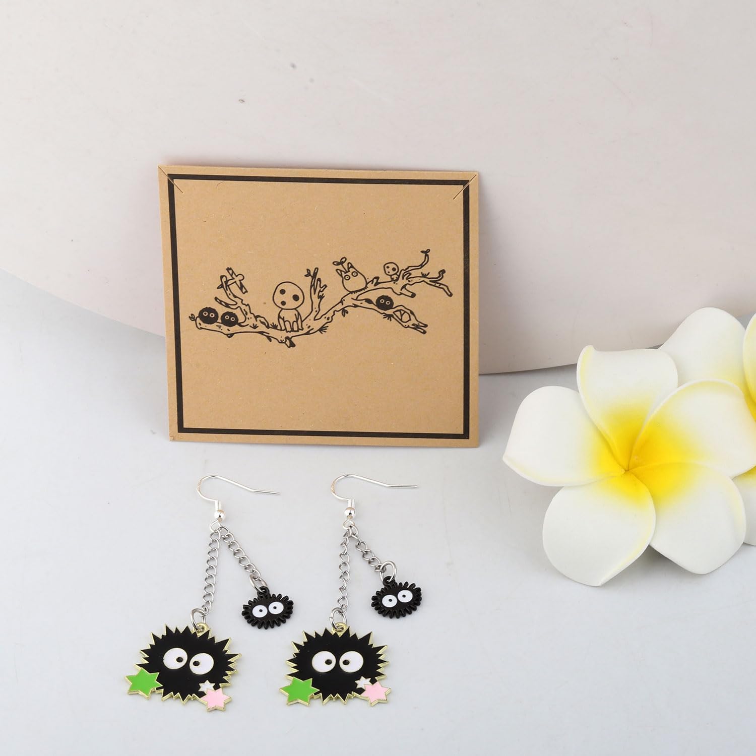 MAOFAED Cartoon Character Dangle Earring, Cute Anime Earring for Fan, Anime Lover, Anime Jewelry - Image 4