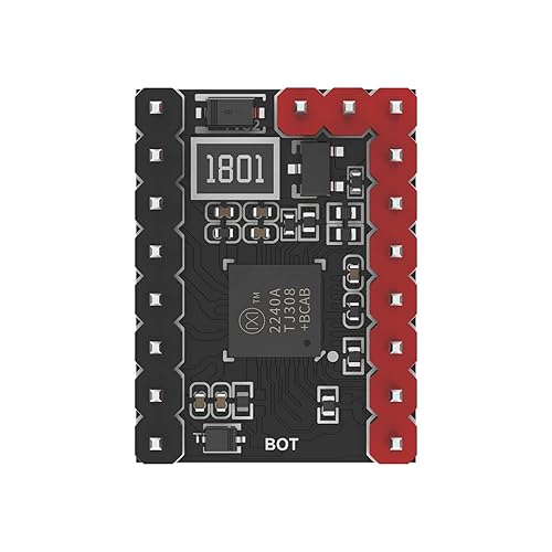 Miniatura 6 de BIGTREETECH Controlador de motor paso a paso TMC2240 V1.0 controlador ultra silencioso con disipador de calor hasta 36V soporte impresión de alta