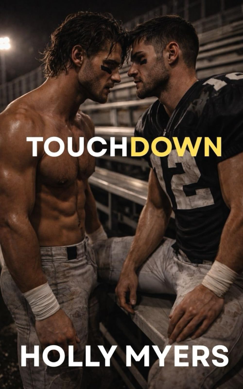 Touchdown: Une romance MM de football pleine de rivalité et de désir (Jeux Brûlants)