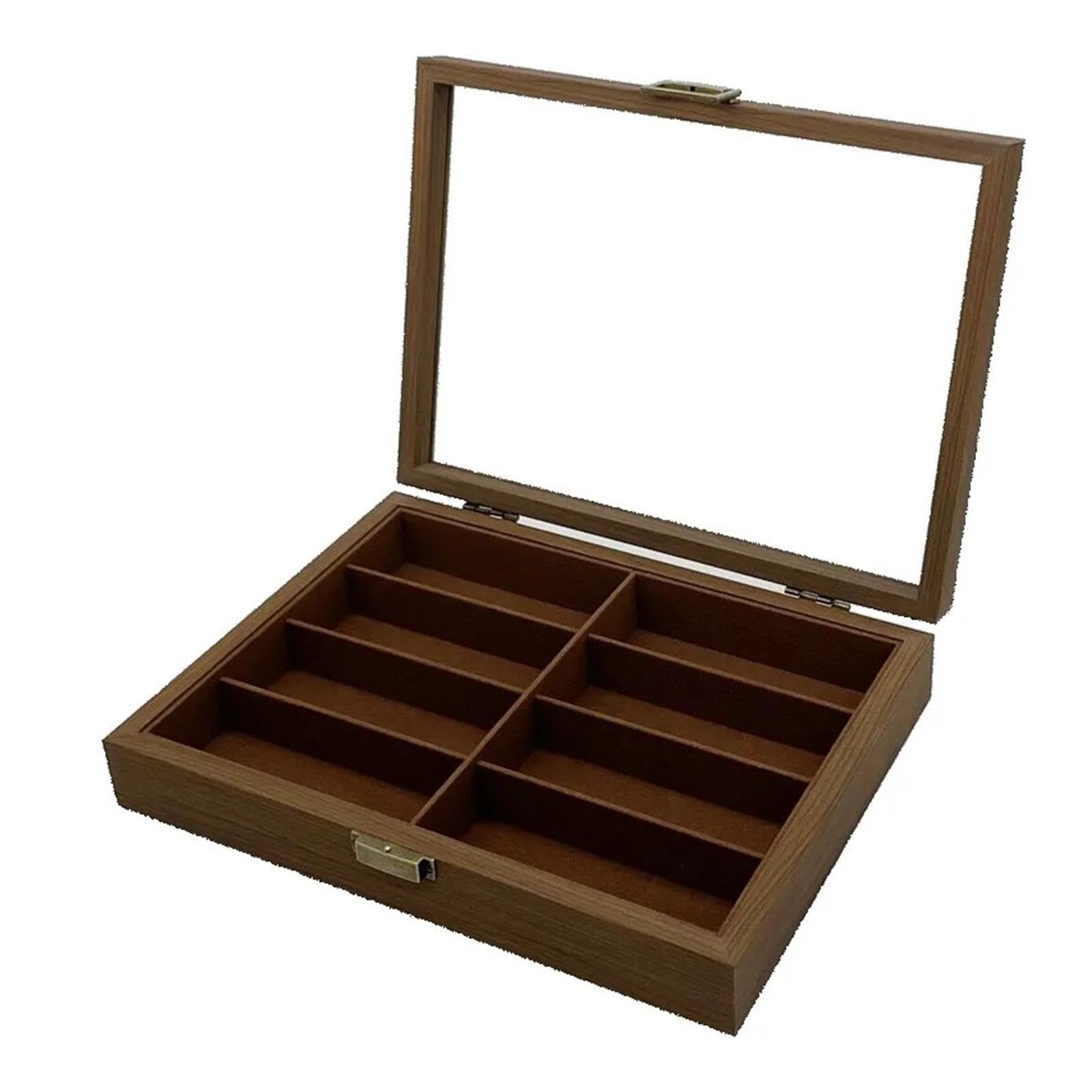 Sonnenbrillen Organizer mit Deckel 8-Positionen-Sonnenbrillenkollektion