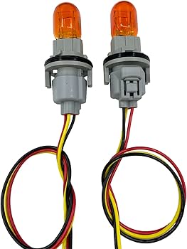Amazon.com: Headlight Turn Signal Bulb Socket Wire Harness Kit