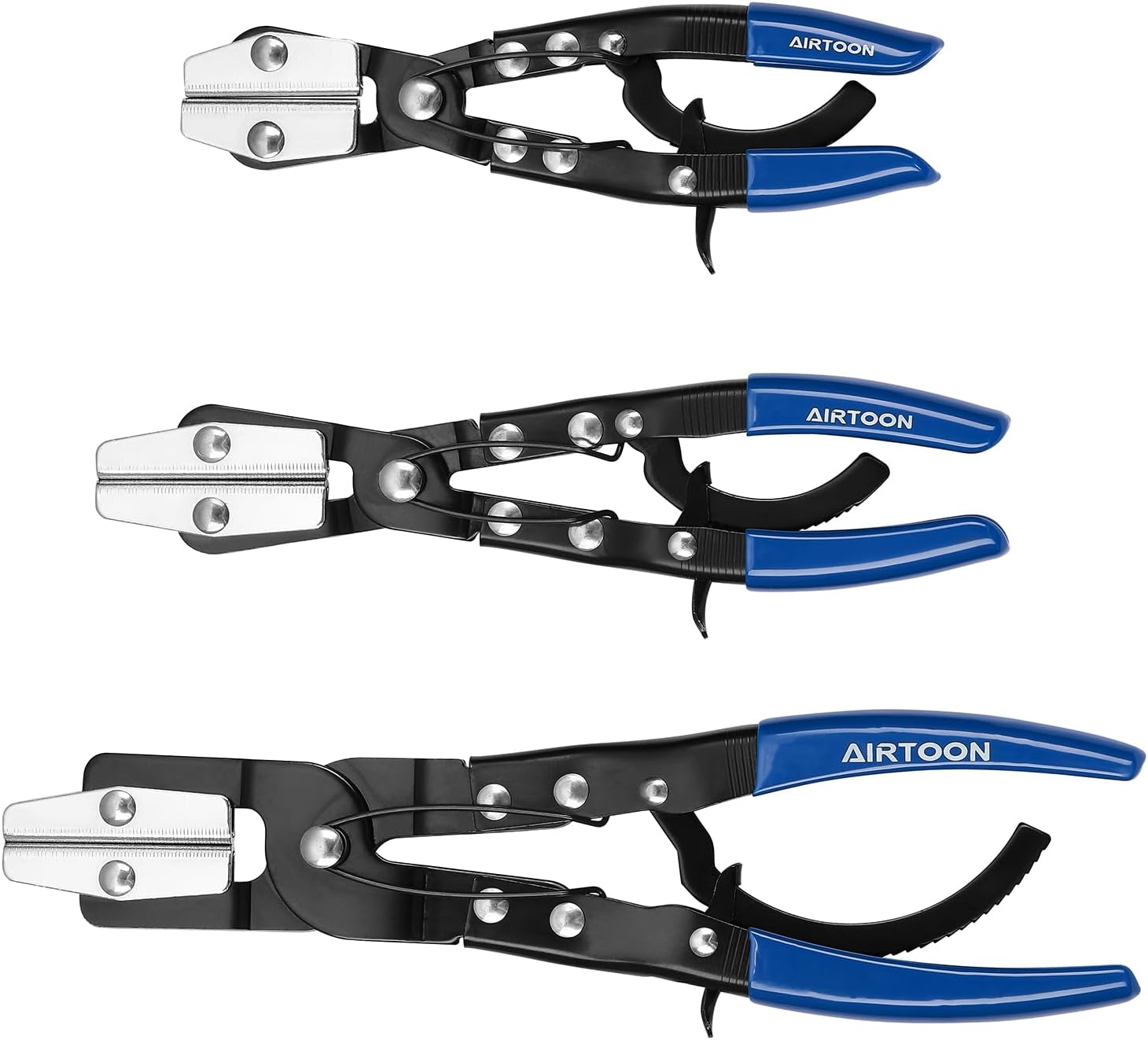AIRTOON 3Pack Hose Pinching Pliers Set, Automatic Locking Ratcheting