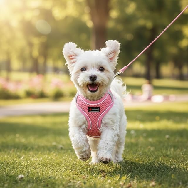 Foto 5 de 5 de Freedog Arnés Soft (S 35-40cm, Rosa)