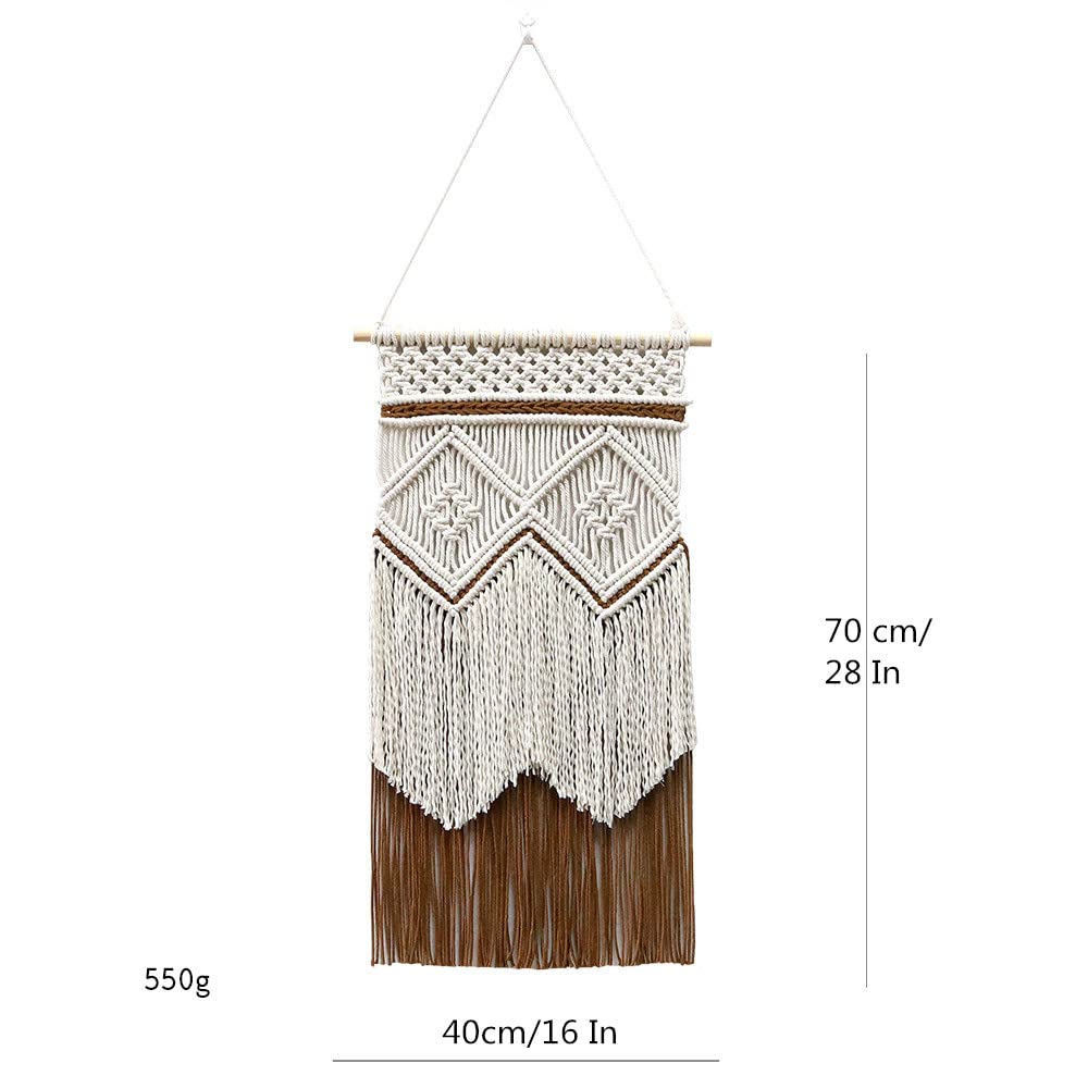 BMIDRUT Arazzo da appendere macramè Dream Catchers Arazzi tessuti a mano Boho Wall Art Decor Home Wall Wall Decor