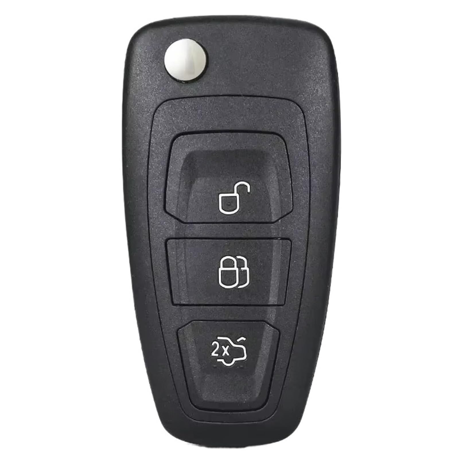 Kompatibel Mit Ford Für Mondeo 2012 2013 2014 2015 2016 2017 2018 2 Stück 3 Tasten Klappbares Fernschlüsselgehäuse Autoschlüsselabdeckung HU101(FO21)
