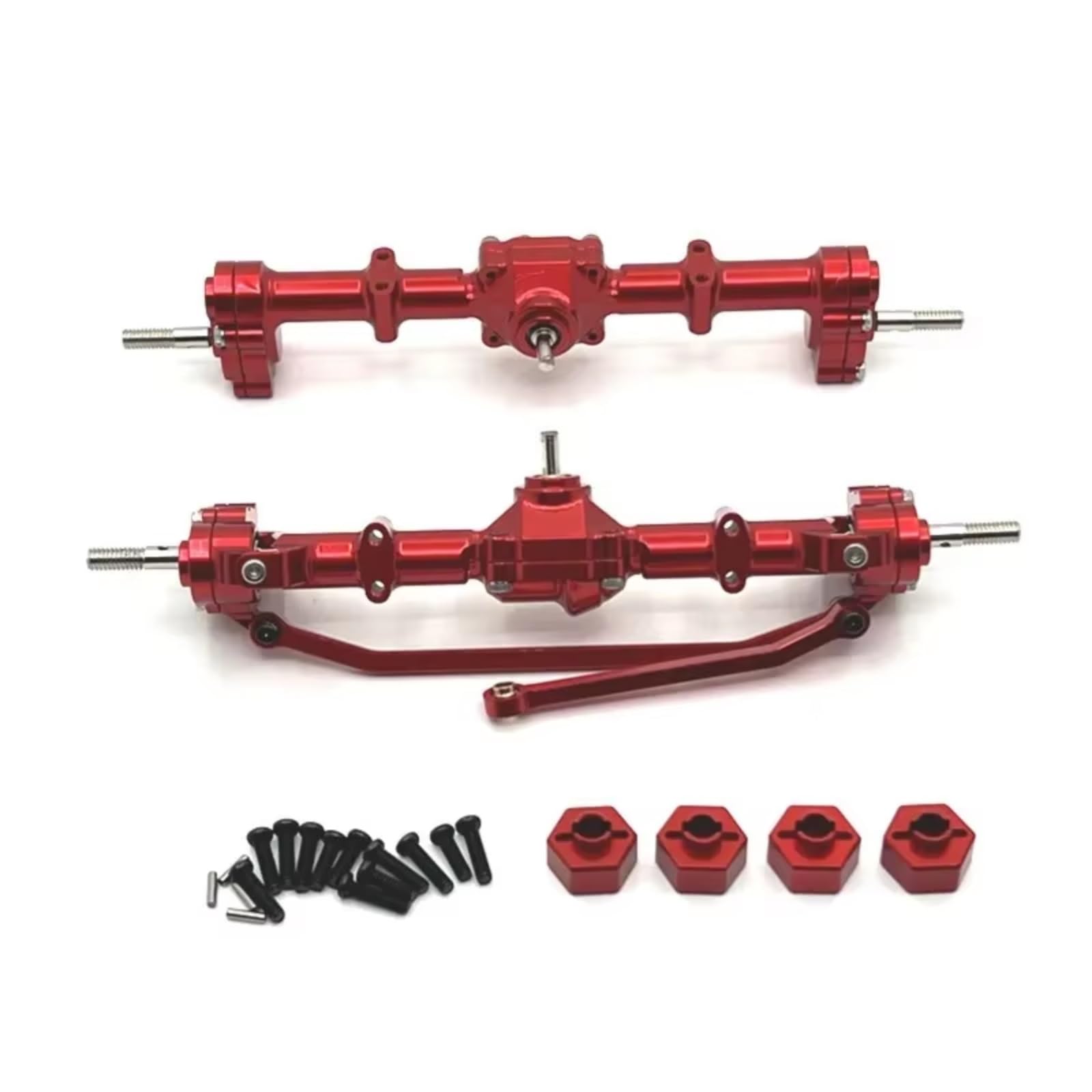 Portale Assale Kit Anteriore Assale Posteriore Montaggio In Metallo 12mm Adattatore Per MN Per MN168 1/12 RC Auto Aggiornamenti Parti Accessori Ricambi Modellini RC