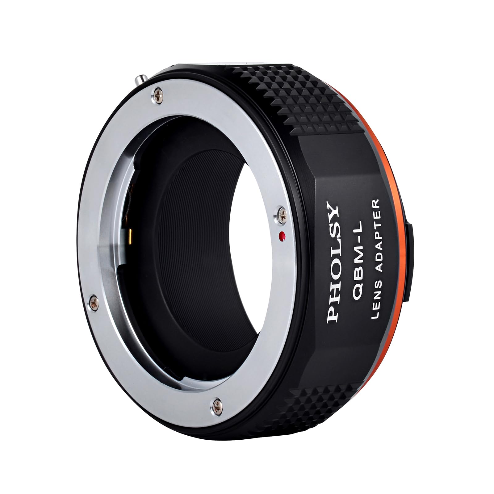 PHOLSY Objektivadapter Kompatibel mit Rollei SL35 QBM Rolleinar Objektiv und L Mount Kameragehäuse Kompatibel mit Leica SL2, SL2-S, CL, TL2, Lumix S5, S1, BS1H, Sigma FP, FP L, QBM auf L Mount