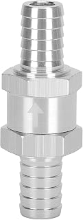 1 Piece Fuel Check Valve, Aluminum Alloy, Nitrile Rubber, Backflows Prevention, Temperature, for Vehicles, Helicopters, Motorcycles