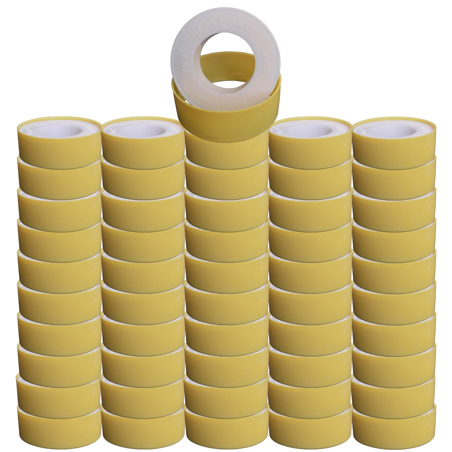 Teflon Tape(pack-50) Teflon Tape for Plumbing Pipe Fittings,Aquarium,Washing Machine,Water Tap to fix Water Leak & Tap Installation 12MM*0.1MM*4.5GM-image-20