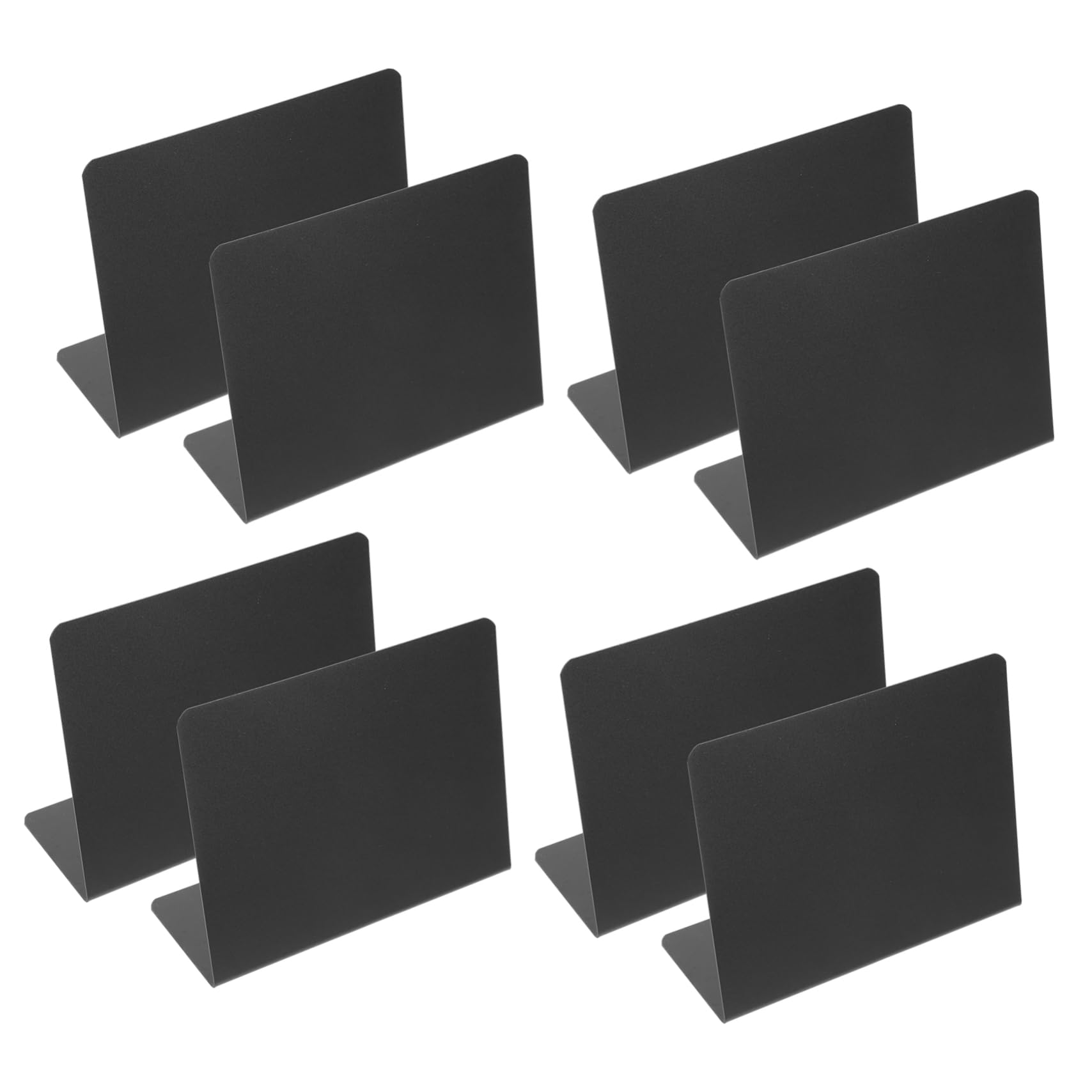 4 Sätze Desktop-kuchen-dessert-etikettenkarte Planke Zeichen Anzeige Led-notiztafel Mit Farben Kuchendekorationen Großes Tafelschild Anzeigetafel Kreidetafel Schreibtisch Plastik