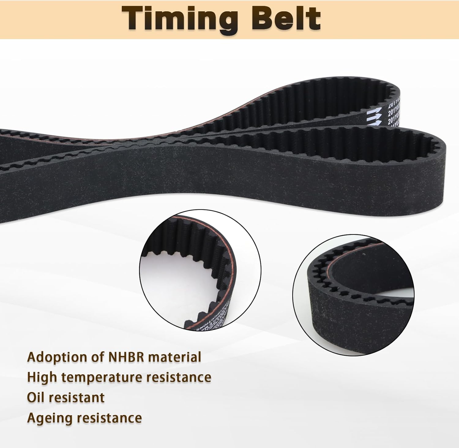 Engine Timing Belt Kit with Water Pump Fits 2006-2010 Dodge charger 2008-2010 Grand Caravan 2008-2010 Avenger Magnum 2005-2010 Chrysler 300 2008-2010 Town & Country Pacifica Sebring 3.5L 4.0L