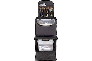 ArtBin 6922SP Tote Express Rolling Storage Organizer Bag with Wheels