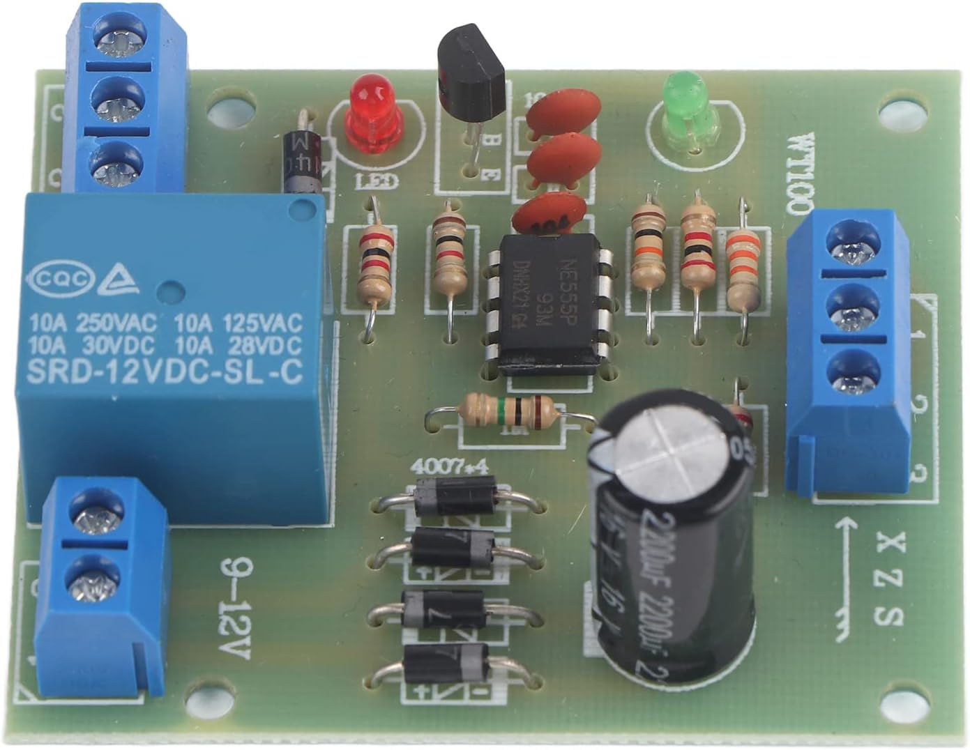 Garosa Liquid Level Controller, Sensor Module with Compact Design, Efficient Pump Control for Drainage Applications