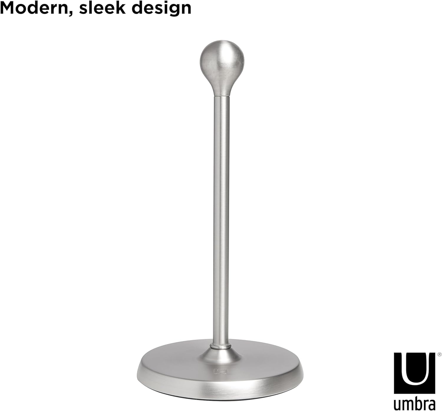 Umbra Teardrop Paper Towel Holder, Nickel