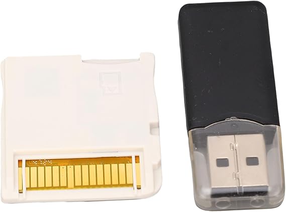 XUMIUZIY 2025 Flash Card, Powered by ASIC Chip with Card Reader, Supports forNDS 2DS 3DS Game Console, Multiple Languages and 4G to 128G Memory Cards (White)