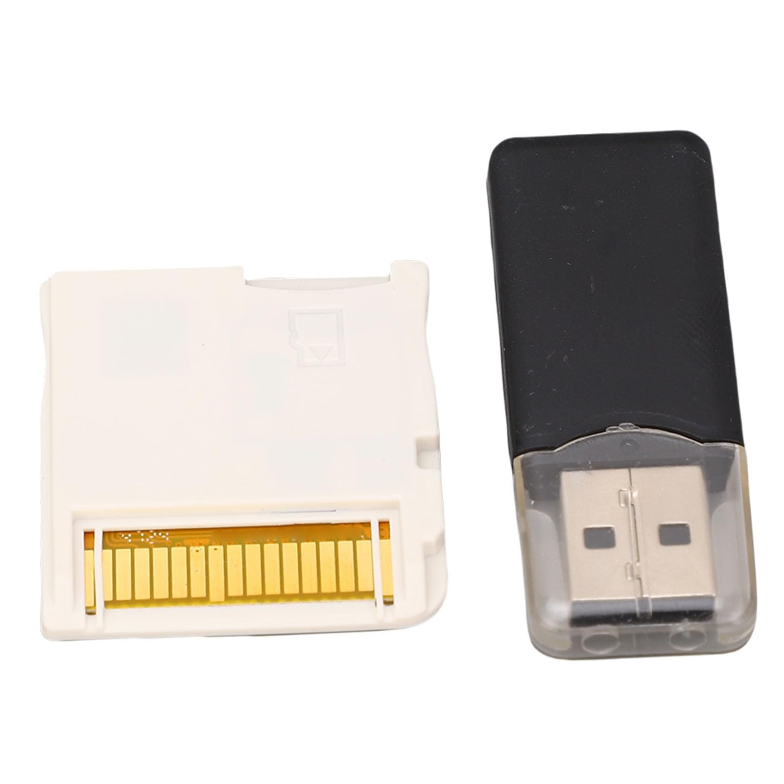 Yosoo Health Gear Tarjeta Flash para 2DS 3DS, Tarjeta de Memoria Flash para Juegos con Lector de Tarjetas, Compatible con DSi XL 3DS XL New 2DS, Chip ASIC (White)