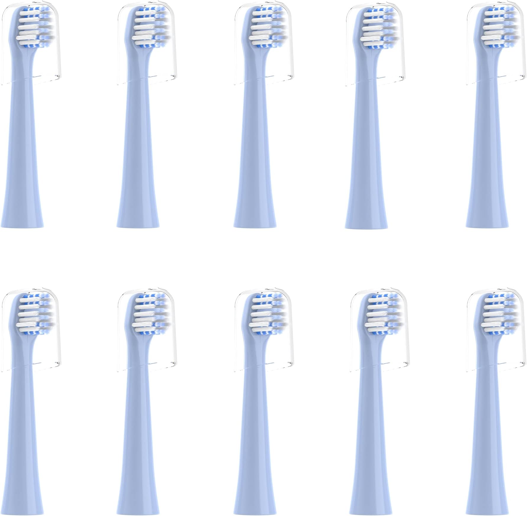 hum Replacement Heads, hum Toothbrush Heads with Floss Tip