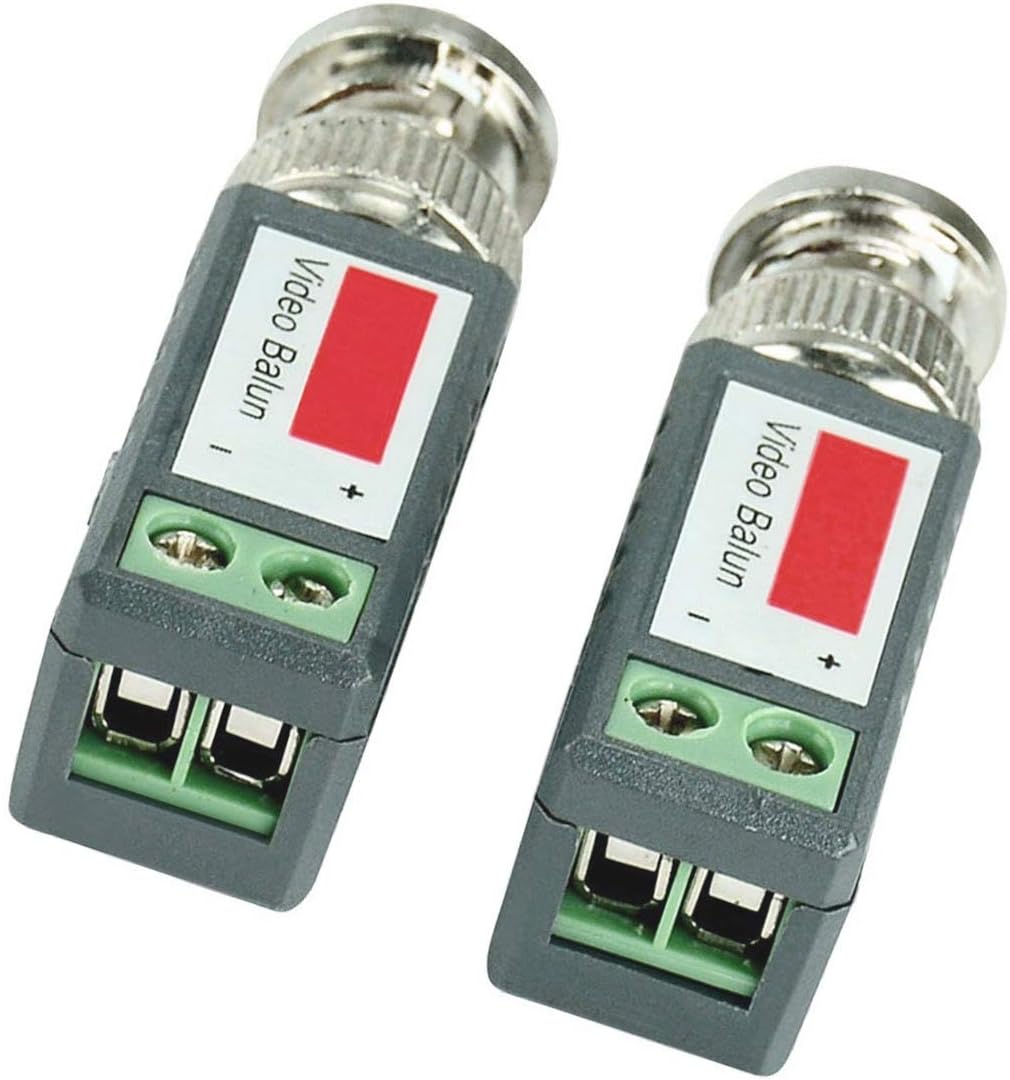 6 Pack AHD/TVI/CVI/CVBS CCTV Cameras Video Balun + 1pcs AHD/TVI/CVI/CVBS/IP CCTV Camera Hybrid DVR : Electronics