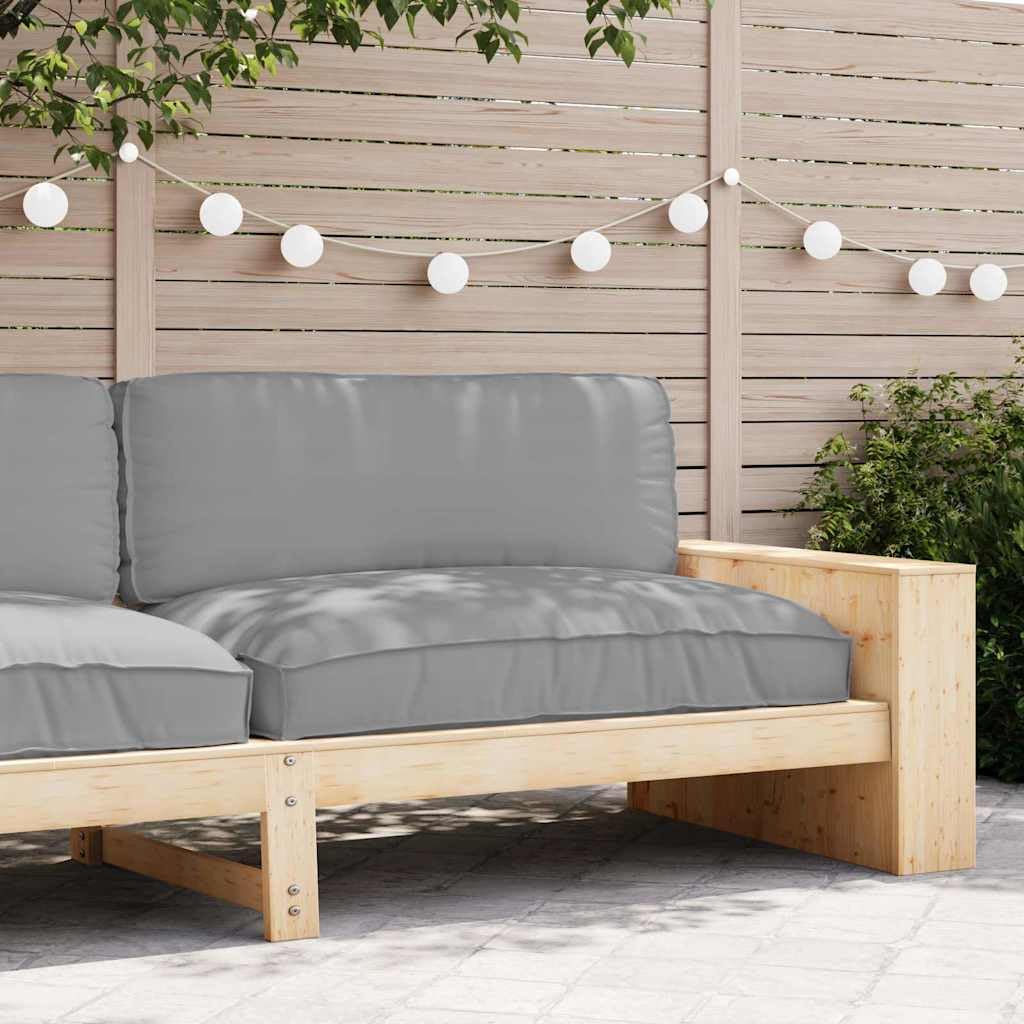 Cuscino da Giardino e Salotto Grigio 120 x 80 x 12 cm Oxford | Imbottitura morbida in polipropilene per patio, salotto e terrazzo. Struttura versatile per massimo relax quotidiano.