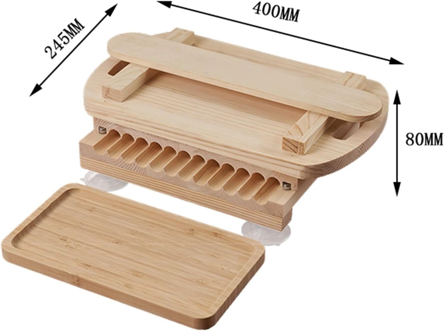 Macchina per creare perle di tapioca, strumento per la formatura di perline di legno, per tè al latte e boba fai da te, dimensioni regolabili da 15 a 22 mm